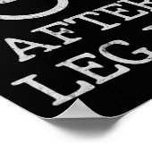 Poster Discours amusants pour les utilisateurs de fauteui (Coin)