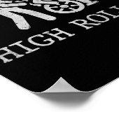 Poster Discours amusants pour les utilisateurs de fauteui (Coin)