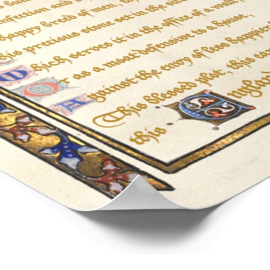 Poster Discours "Cette île sensible" - Richard II (Coin)