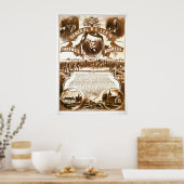 Poster Discours d'adieu de Lee 1865 (Cuisine)