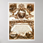 Poster Discours d'adieu de Lee 1865 (Devant)