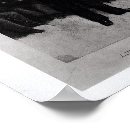 Poster Discours de Lincoln à Gettysburg, 1895 (Coin)