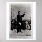 Poster Discours de Lincoln à Gettysburg, 1895 (Devant)