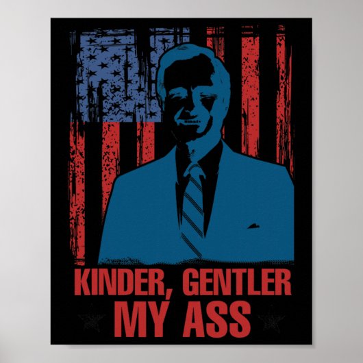 Poster Discours drôle de George H. W. Bush plus gentil av (Devant)