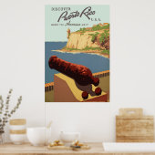 Poster Discover Puerto Rico (Cuisine)