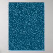 Poster Diseño abstracto en fondo azul. Vegetación alieníg (Devant)