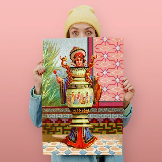 Poster Dish Darlings Dragon Lady Art Imprimer