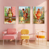 Poster Dish Darlings Dragon Lady Art Imprimer