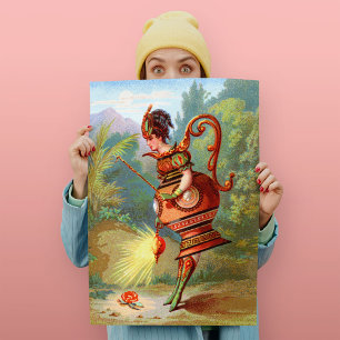 Poster Dish Darlings Goddess of the Night Art Imprimer