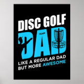 Poster Disk Golf papa (Devant)