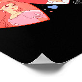 Poster Disney Princesse Ariel & Eric Saint-Valentin B (Coin)