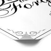 Poster Disparu mais pas oublié - Classique (Coin)