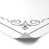 Poster Disparu mais pas oublié - Classique (Coin)