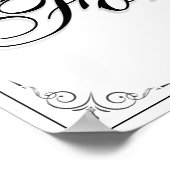 Poster Disparu mais pas oublié - Classique (Coin)