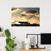 Poster Dispersement de la dépression des bombardiers de H (Bureau à domicile)