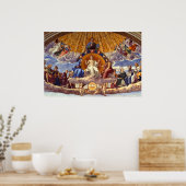 Poster Disputation du Saint Sacrement par Raphael (Cuisine)