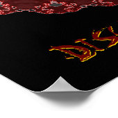 POSTER DISQUE DE GOLF HARDCORE (Coin)