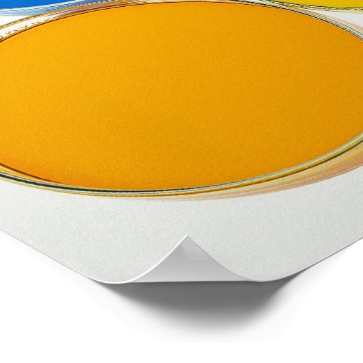 Poster Disque de laboratoire 2 (Coin)