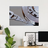 Poster Disque dur (Bureau à domicile)