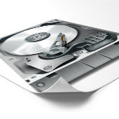 Poster Disque dur (Coin)