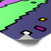 Poster Disque Golf Course Été Soleil (Coin)