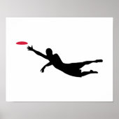 Poster Disque golf frisbee (Devant)