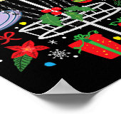 Poster Disque Golf Frisbee Arbre de Noël Arbre de Noël Fu (Coin)