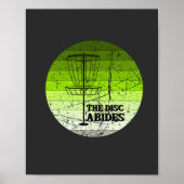 Poster Disque Golf Vintage (Devant)