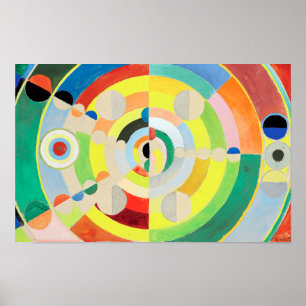 Poster Disque-Relief Robert Delaunay