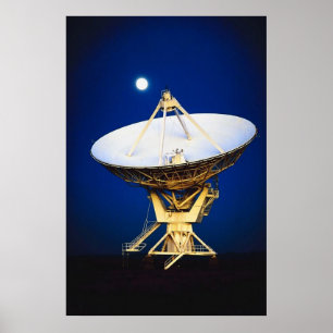 Poster Disque satellite