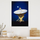 Poster Disque satellite (Cuisine)