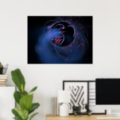 Poster Disque volant (Bureau à domicile)