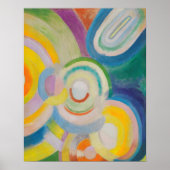 Poster Disques colorés | Robert Delaunay (Devant)