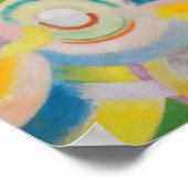 Poster Disques colorés | Robert Delaunay (Coin)