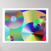 Poster Disques compacts (Devant)