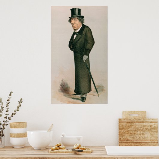 Poster Disraeli, Benjamin (Cuisine)