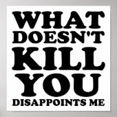 Poster Dissapoints Me Drôle (Devant)