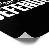 Poster Dissertation Défendu Doctora Doctora Drôle (Coin)