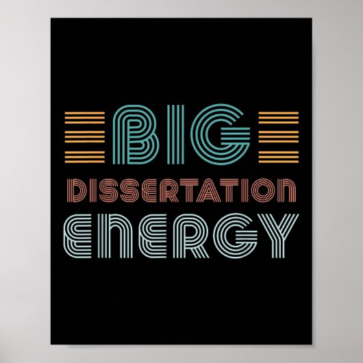 Poster Dissertation Écriture Thèse Défense Doctorat Docto (Devant)