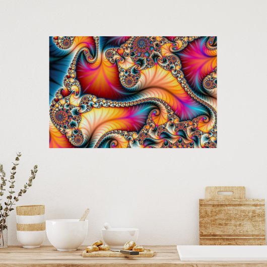 Poster "Dissolution des frontières" (Cuisine)