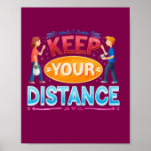 Poster Distance (Devant)