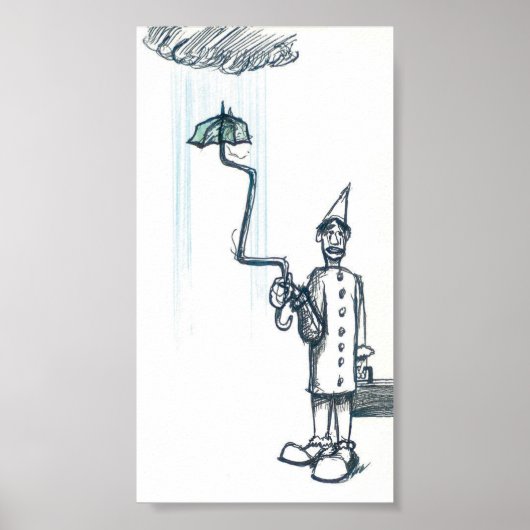 Poster Distance de sécurité (Devant)