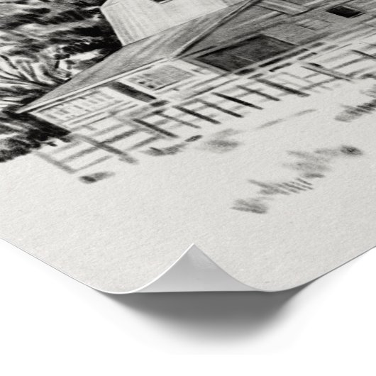 Poster Distant Barne Sketch I (Coin)