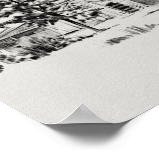 Poster Distant Barne Sketch II (Coin)