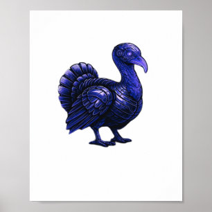 Poster Distopian Turquie Thanksgiving Design Classique T-