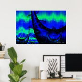 Poster Distorsion aquatique (Bureau à domicile)