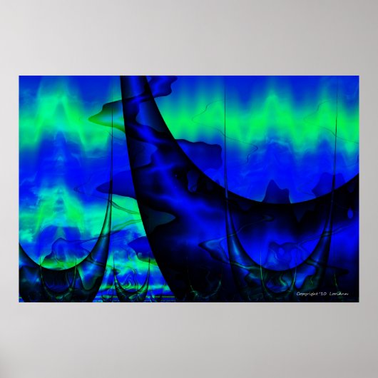 Poster Distorsion aquatique (Devant)