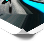 Poster Distorsion cosmique (Coin)