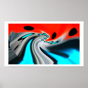 Poster Distorsion cosmique