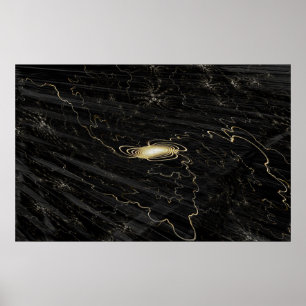 Poster Distorsion cosmique